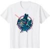 imageStar Wars Dark Side Darth Vader Villains of the Galaxy Vivid TShirtWhite