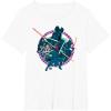 imageStar Wars Dark Side Darth Vader Villains of the Galaxy Vivid TShirtWhite