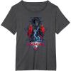 imageStar Wars Dark Side Emperor Palpatine Guards Rule the Galaxy TShirtDark Heather Grey