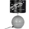 imageStar Wars Death Star 3D Touch Lamp  LED Desk Lamp with Printed Death Star Lamp Shade  USB Lamp  14 Inches