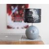 imageStar Wars Death Star 3D Touch Lamp  LED Desk Lamp with Printed Death Star Lamp Shade  USB Lamp  14 Inches
