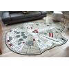 imageStar Wars Han Solos Millennium Falcon Large Area Rug Decor  Indoor Floor Rug Mat  Rugs for Living Room Bedroom Kids Room Playroom  79 x 104 Inches