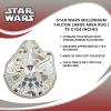 imageStar Wars Han Solos Millennium Falcon Large Area Rug Decor  Indoor Floor Rug Mat  Rugs for Living Room Bedroom Kids Room Playroom  79 x 104 Inches