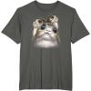 imageStar Wars Last Jedi Porgs Big Eyes Cute Graphic TShirt TShirtAsphalt Grey