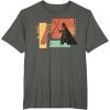imageStar Wars ObiWan Kenobi Darth Vader Duel Cartoon TShirtAsphalt Grey