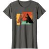 imageStar Wars ObiWan Kenobi Darth Vader Duel Cartoon TShirtAsphalt Grey