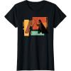 imageStar Wars ObiWan Kenobi Darth Vader Duel Cartoon TShirtBlack