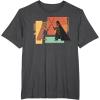 imageStar Wars ObiWan Kenobi Darth Vader Duel Cartoon TShirtDark Heather Grey