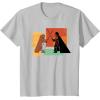 imageStar Wars ObiWan Kenobi Darth Vader Duel Cartoon TShirtSilver Grey