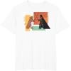 imageStar Wars ObiWan Kenobi Darth Vader Duel Cartoon TShirtWhite