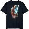 imageStar Wars ObiWan Kenobi Lightsaber TShirtBlack