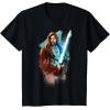 imageStar Wars ObiWan Kenobi Lightsaber TShirtBlack