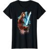 imageStar Wars ObiWan Kenobi Lightsaber TShirtBlack