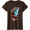 imageStar Wars ObiWan Kenobi Lightsaber TShirtBrown