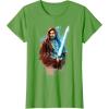 imageStar Wars ObiWan Kenobi Lightsaber TShirtGrass Green
