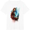 imageStar Wars ObiWan Kenobi Lightsaber TShirtWhite