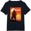 imageStar Wars ObiWan Kenobi Lightsaber Twin Suns TShirtBlack