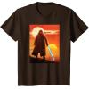 imageStar Wars ObiWan Kenobi Lightsaber Twin Suns TShirtBrown