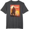 imageStar Wars ObiWan Kenobi Lightsaber Twin Suns TShirtDark Heather Grey