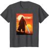 imageStar Wars ObiWan Kenobi Lightsaber Twin Suns TShirtDark Heather Grey