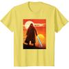 imageStar Wars ObiWan Kenobi Lightsaber Twin Suns TShirtLemon Yellow