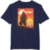 imageStar Wars ObiWan Kenobi Lightsaber Twin Suns TShirtNavy Blue