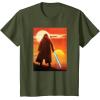 imageStar Wars ObiWan Kenobi Lightsaber Twin Suns TShirtOlive Green