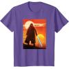 imageStar Wars ObiWan Kenobi Lightsaber Twin Suns TShirtPurple Heather