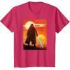 imageStar Wars ObiWan Kenobi Lightsaber Twin Suns TShirtRed Heather
