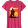 imageStar Wars ObiWan Kenobi Lightsaber Twin Suns TShirtRed Heather