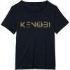 imageStar Wars ObiWan Kenobi Series Logo TShirtBlack