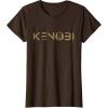 imageStar Wars ObiWan Kenobi Series Logo TShirtBrown