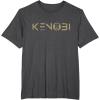 imageStar Wars ObiWan Kenobi Series Logo TShirtDark Heather Grey
