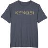 imageStar Wars ObiWan Kenobi Series Logo TShirtHeather Blue
