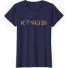 imageStar Wars ObiWan Kenobi Series Logo TShirtNavy Blue