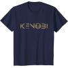 imageStar Wars ObiWan Kenobi Series Logo TShirtNavy Blue