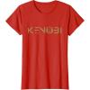 imageStar Wars ObiWan Kenobi Series Logo TShirtRed