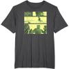 imageStar Wars The Book Of Boba Fett Sand Creature Fight Panels TShirtDark Heather Grey