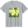 imageStar Wars The Book Of Boba Fett Sand Creature Fight Panels TShirtHeather Grey