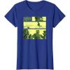 imageStar Wars The Book Of Boba Fett Sand Creature Fight Panels TShirtRoyal Blue