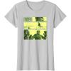 imageStar Wars The Book Of Boba Fett Sand Creature Fight Panels TShirtSilver Grey