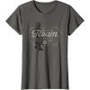 imageStar Wars The Book of Boba Fett Built to Roam the Galaxy TShirtAsphalt Grey