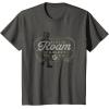 imageStar Wars The Book of Boba Fett Built to Roam the Galaxy TShirtAsphalt Grey
