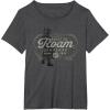 imageStar Wars The Book of Boba Fett Built to Roam the Galaxy TShirtDark Heather Grey