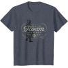 imageStar Wars The Book of Boba Fett Built to Roam the Galaxy TShirtHeather Blue