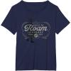 imageStar Wars The Book of Boba Fett Built to Roam the Galaxy TShirtNavy Blue
