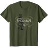imageStar Wars The Book of Boba Fett Built to Roam the Galaxy TShirtOlive Green