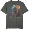 imageStar Wars The Book of Boba Fett Fennec Shand Portrait TShirtAsphalt Grey