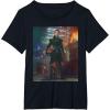 imageStar Wars The Book of Boba Fett Fennec Shand Portrait TShirtBlack