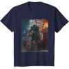 imageStar Wars The Book of Boba Fett Fennec Shand Portrait TShirtNavy Blue